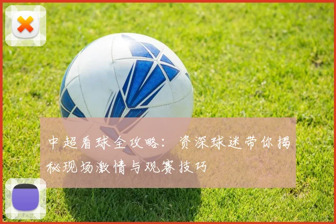 中超看球全攻略：资深球迷带你揭秘现场激情与观赛技巧